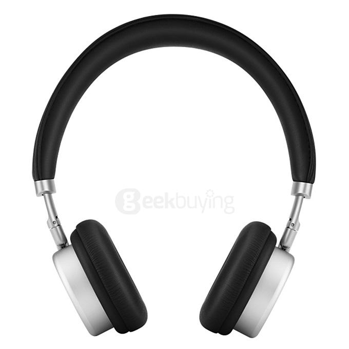 Original Meizu HD50 Hi-Fi On-Ear Headphones With Microphone Stereo Bass Wired Headset Aluminium Alloy Shell - Black