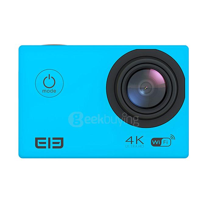 ELEPHONE ELE CAM Explorer 2.0inch TFT 4K WIFI Action Camera Allwinner V3 OV4689 Waterproof APP Control Sport Camera - Blue