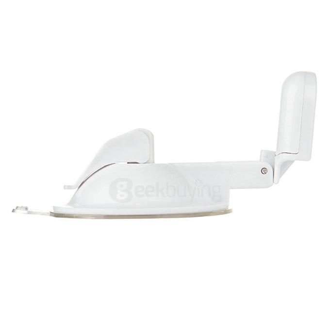 YT-101 360 Degree Rotating Door Stopper Suction Cup Adsorption Type for Home Office - White