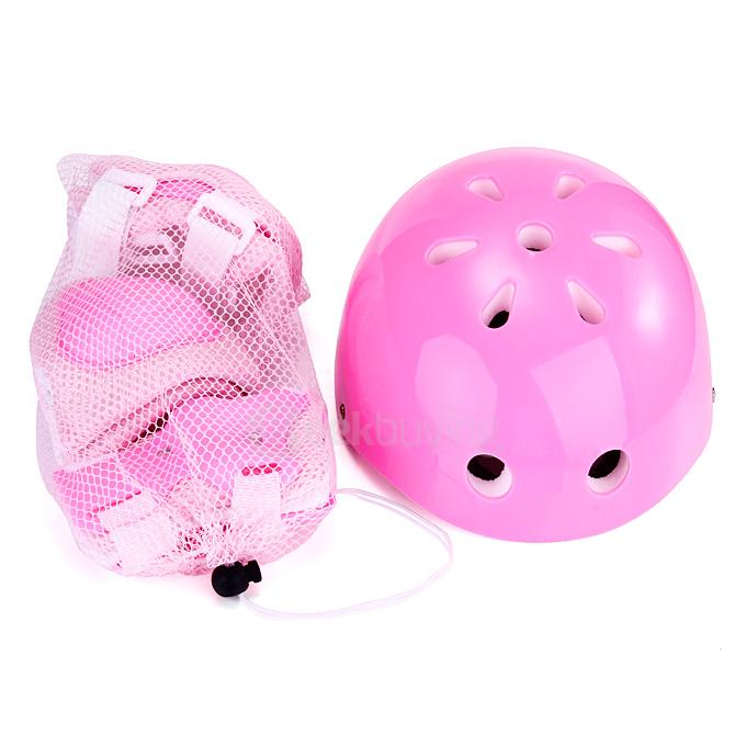 Dual Wheels Self Balancing Electric Scooter Protector Set for Children - Pink