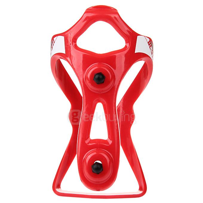 Basecamp Stretchable Plastic Water Bottle Holder Cage for Mountain Bike Bicycle Cycling - Red