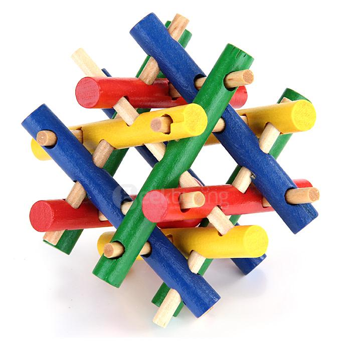 Ru Bun Lock Children Puzzle Toy Building Blocks