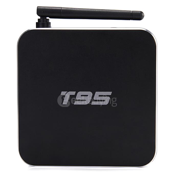 T95 Amlogic S905 4K TV BOX Quad Core 1G/8G 2.4G WIFI KODI Pre-installed H.265 OTG HDMI 2.0 3D