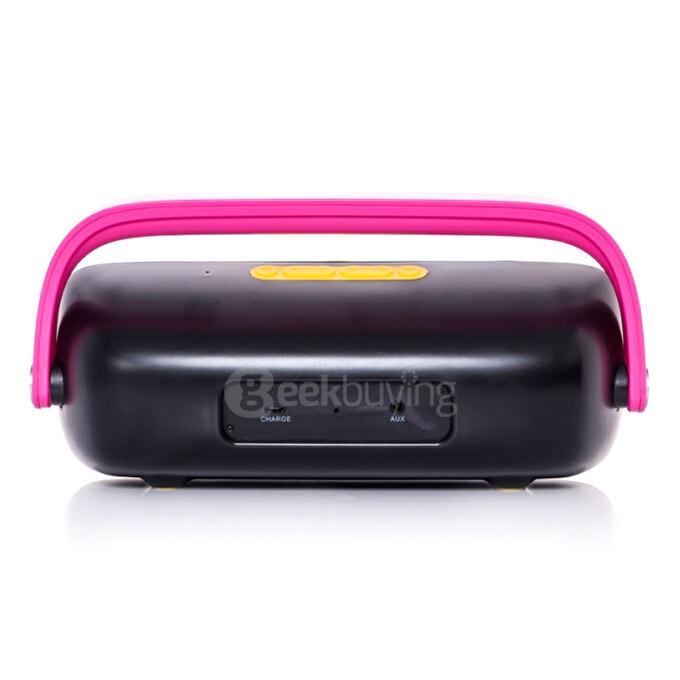 Original XIAOMI Jam Blast Wireless Bluetooth Speaker Handsfree Surround Stereo Music Player with AV Interface - Pink