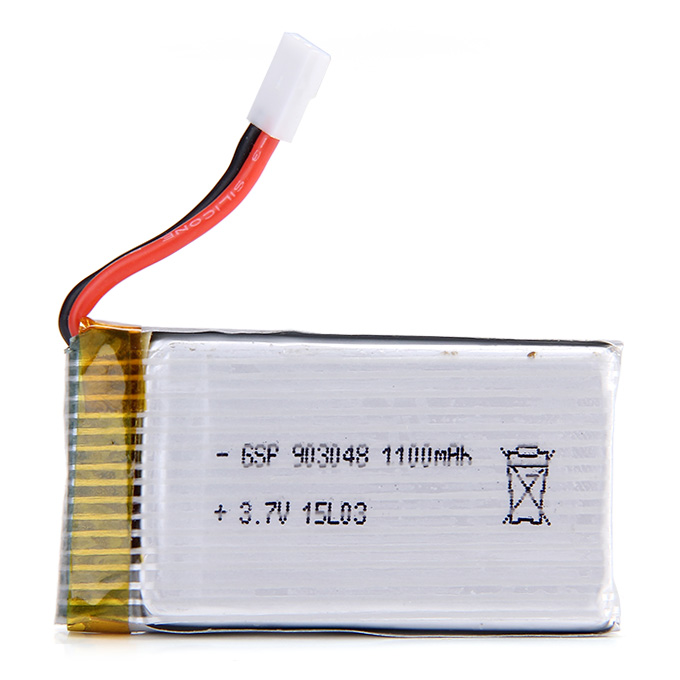 3.7V 1100mAh Battery for JJRC H5P SYMA X5SC X5SW