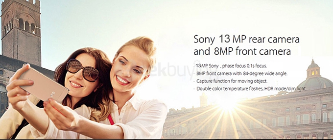 Elephone M3 5.5inch MT6755 Helio P10 Octa Core Android 5.1 3GB 32GB Smartphone 4G LTE 21.0MP Type-C 3.0 - Rose Golden