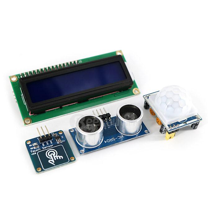 ESP8266 ESP-12E UNO Wi-Fi BreadBoard Kit with Sensors / LCD Display Module for Arduino IDE