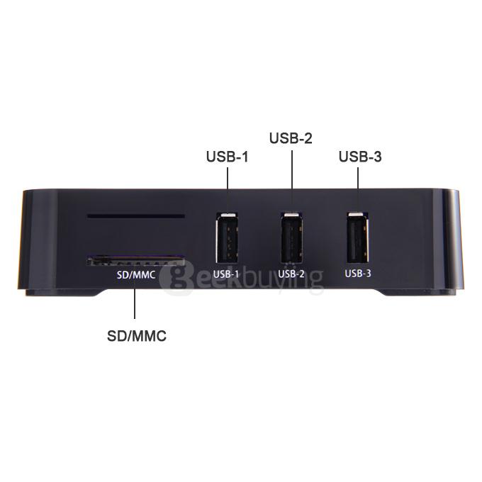 MXQ PLUS Amlogic S905 4K TV Box Pre-installed KODI Android 5.1.1 1G/8G WIFI LAN KODI DLNA AirPlay Miracast 3D Netflix