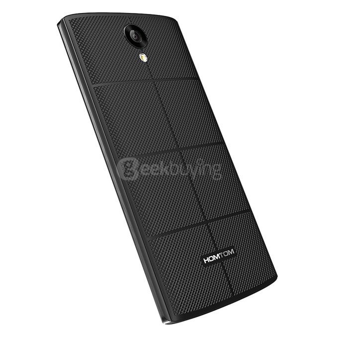 HOMTOM HT7 5.5inch HD Screen MT6580A Quad Core Smartphone Android 5.1 1GB RAM 8GB ROM 3000mAh Smart Wake - Black
