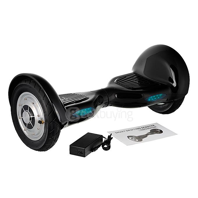 4400MAH 10 Inches Off Road Dual Wheels Self Balancing Electric Scooter Drifting Board - Black