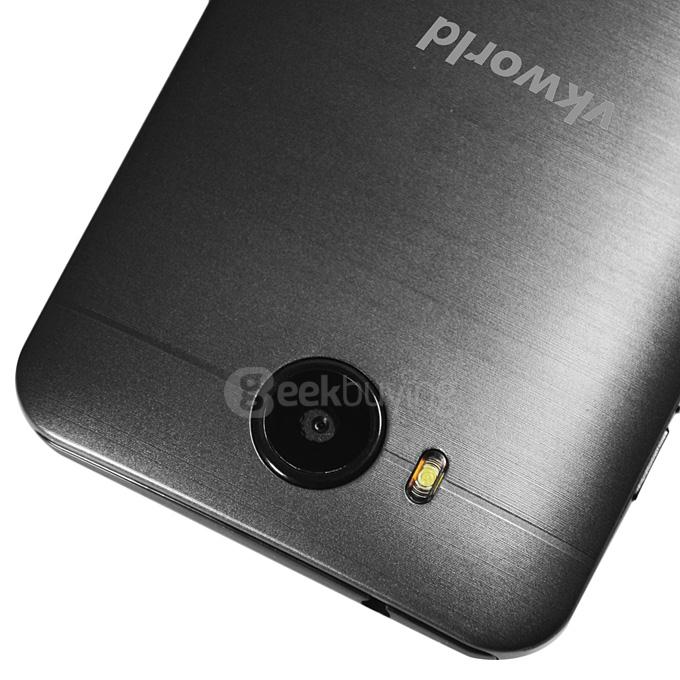 VKWORLD VK800X 5.0inch IPS HD Screen Android 5.1 1GB 8GB Smartphone MTK6580 1.3GHz Quad Core 8.0MP+5.0MP Cameras - Black