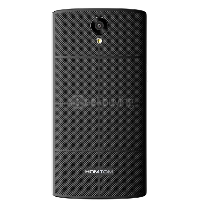 HOMTOM HT7 5.5inch HD Screen MT6580A Quad Core Smartphone Android 5.1 1GB RAM 8GB ROM 3000mAh Smart Wake - Black