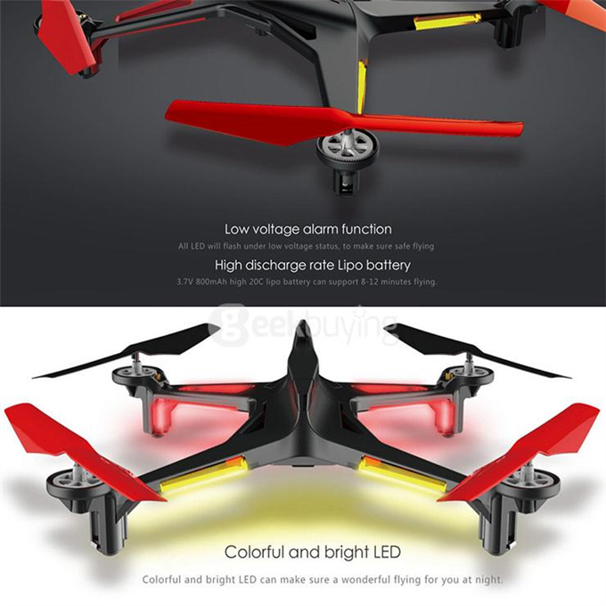 XK Alien X250 WIFI FPV 2.4G 4CH 6 Axis Gryo One Key To Roll Failsafe Futaba S-FHSS Compatible RC Quadcopter RTF
