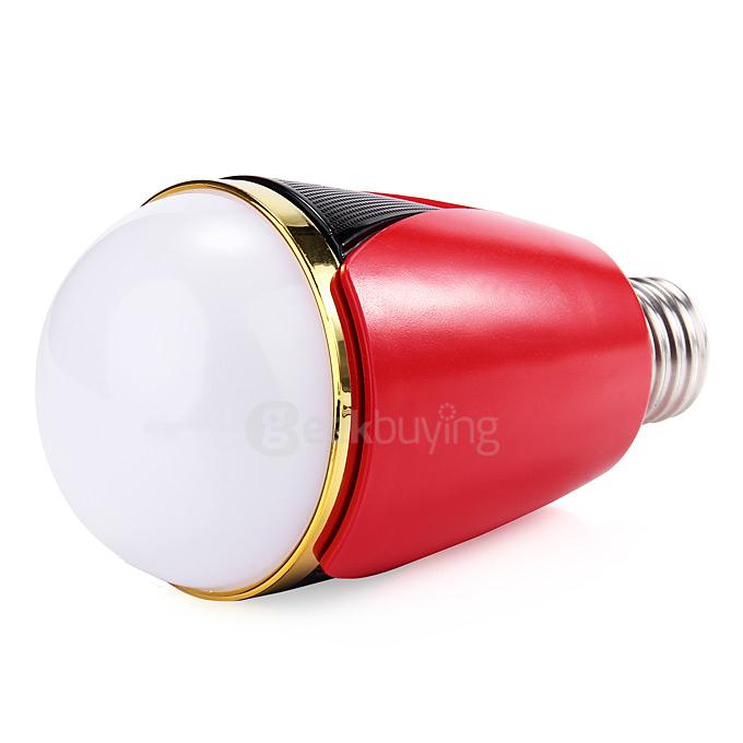 H1007 Smart Bluetooth Speaker Light Bulb - White