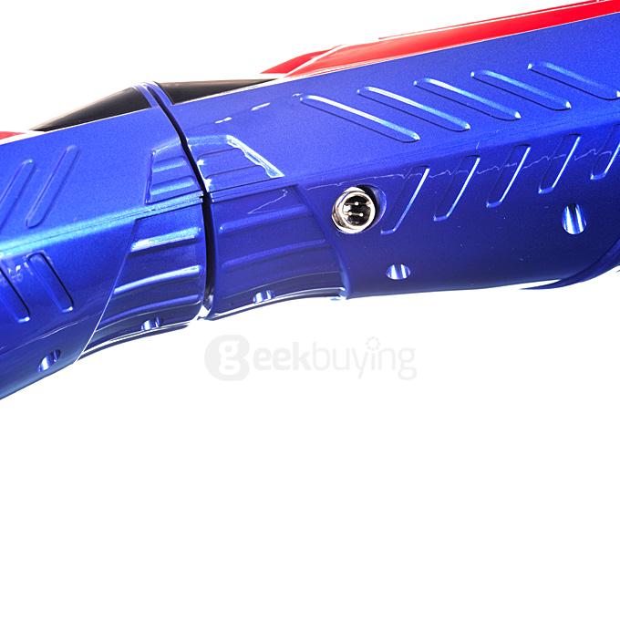 4400MAH Dual Wheels Self Balancing Electric Scooter Drifting Board with Bluetooth Speaker and LED - Red and Blue