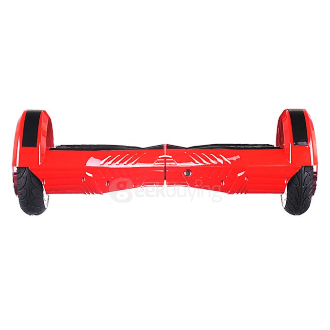 4400MAH Dual Wheels Self Balancing Scooter Electric Drifting Board with Bluetooth Speaker and LED - Red and Black
