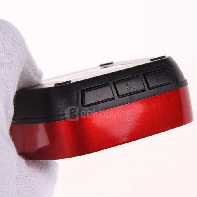 Bluetooth 4.0 Stereo Music Receiver Transmitter Aptx Wireless Audio Receiver Adapter for Headphones Car TV - Red