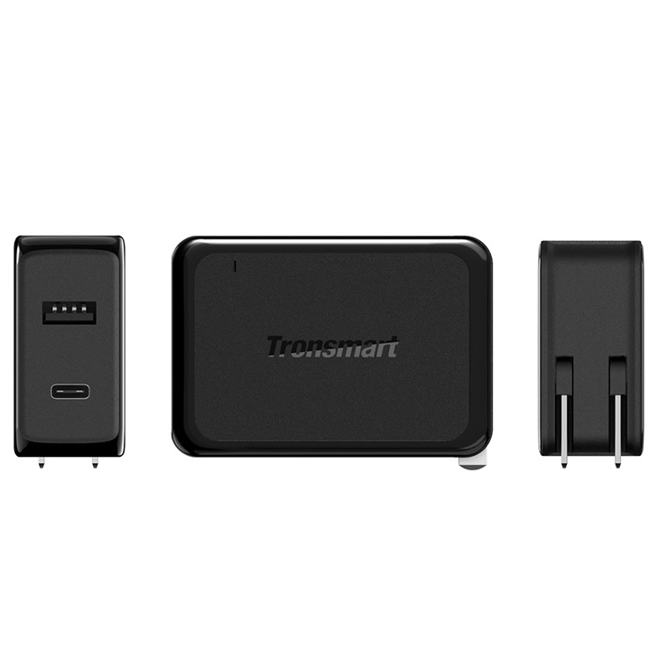 Tronsmart Quick Charge 3.0 USB Type C Charger 30W Dual USB Turbo Wall Charger for LG G5 HP Elite X3 Xiaomi Mi5 GM5 Plus LETV MaxPro HTC A9 - US Plug