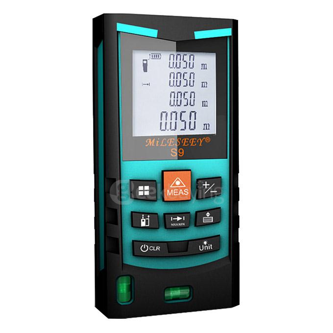 Mileseey S9 80m Handheld Rangefinder Laser Distance Meter Digital Laser Range Finder