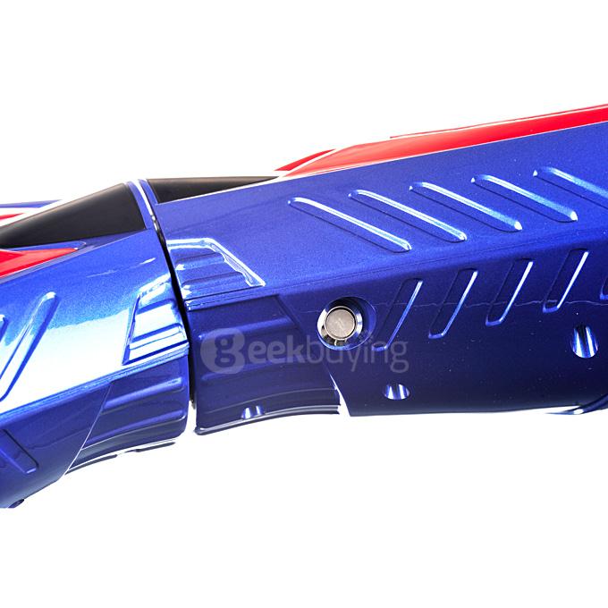 4400MAH Dual Wheels Self Balancing Scooter Electric Drifting Board with LED - Blue and Red