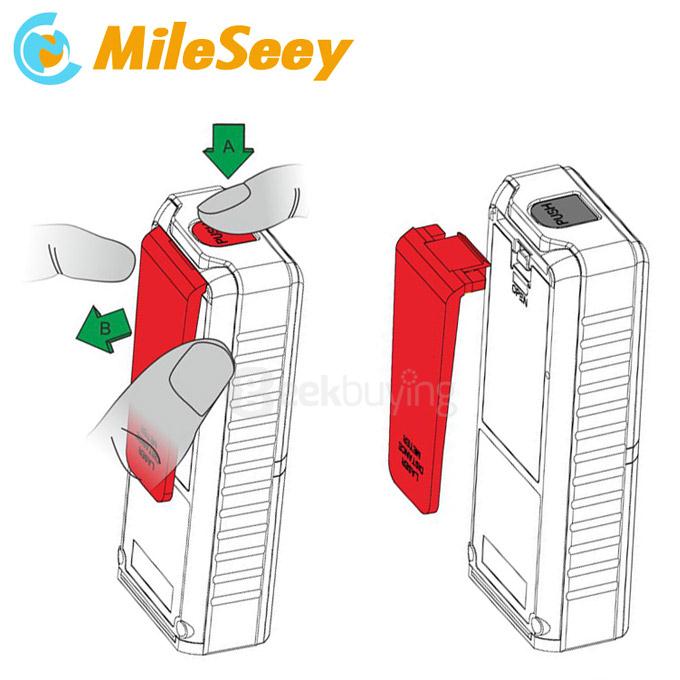 Mileseey S2 60m Handheld Rangefinder Laser Distance Meter Digital Laser Range Finder