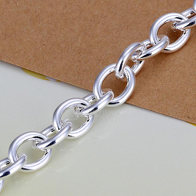 LKNSPCH269 Silver Heart-shaped Charm Bracelet