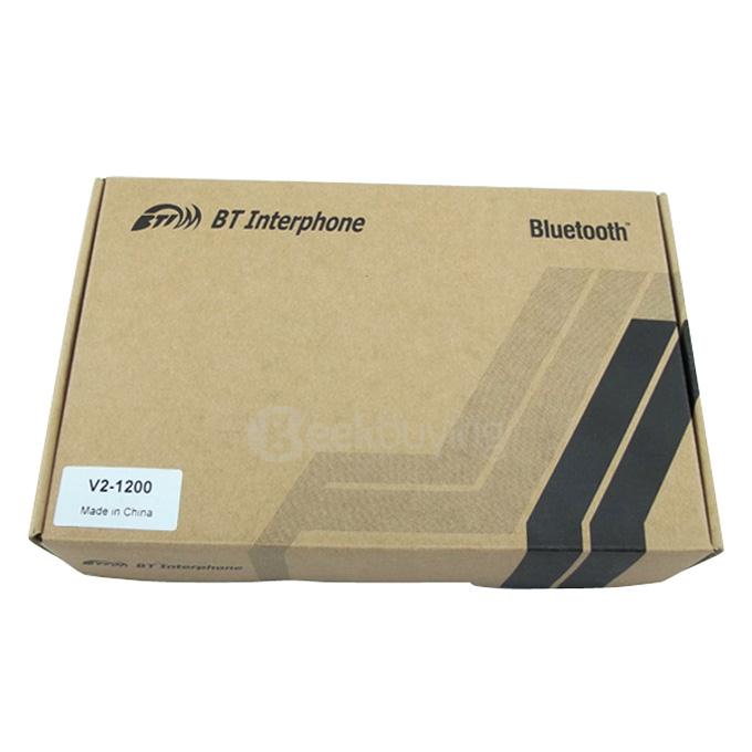 Hopezone V2 500m 2 Riders BT3.0 Motorcycle Helmet Interphone Intercom Headset Call Handsfree for Phone Mp3 5v