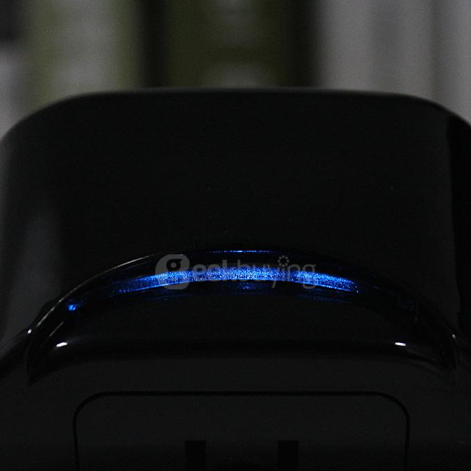 MUC1001 Multifunction Bluetooth Speaker Dual USB Ports LED Night Light - Black