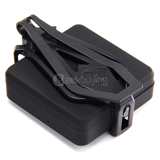 Foream Compass Mini WiFi Action Camera Ambarella A7 8.0MP CMOS Image Sensor 78 Degree View Angle 750mAh Battery - Black