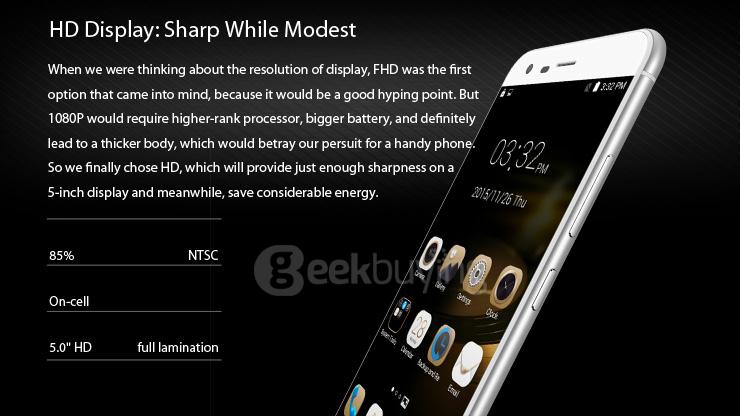 (Package B) Ulefone Paris X 5.0inch Android 5.1 2GB 16GB Smartphone (White) + Tempered Glass Screen Portector + Leather Case (White)