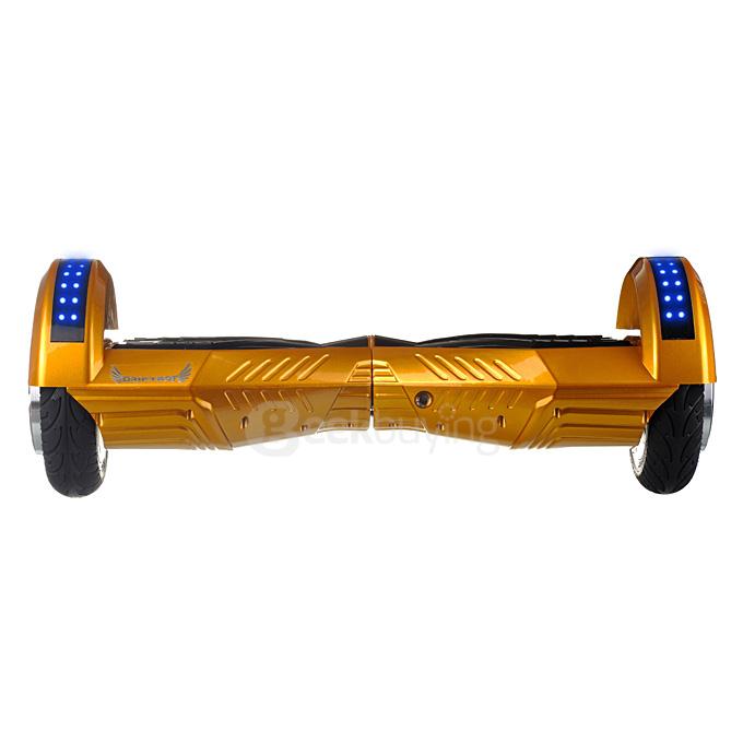 4400MAH Dual Wheels Self Balancing Scooter Electric Drifting Board with LED - Gloden and Black