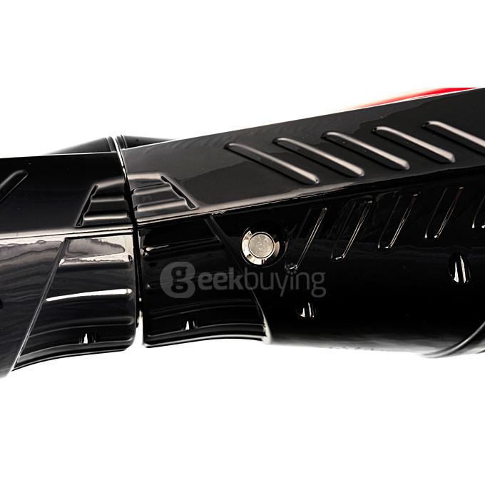 4400MAH Dual Wheels Self Balancing Scooter Electric Drifting Board with LED - Black and Red