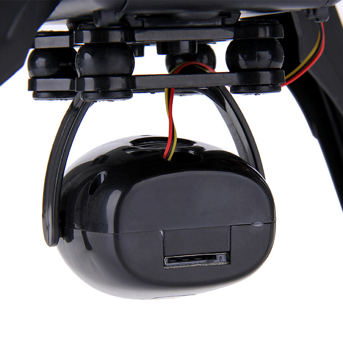 JJRC H25G 720P FPV Video Playback 2.4Ghz 4CH 3D Tumbling CF Mode LED Control Mode 2 RC Quadcopter RTF - Gray