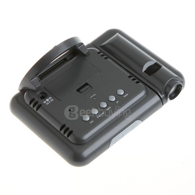 Digital Weather LCD Clock Snooze Alarm Clock Projector Color Display LED Backlight Table Desktop Clocks Projector