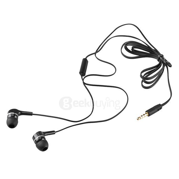 OVLENG OV-IP530 In-Ear Professional Moving Coil Earphones w/ Mic for Mobile Phone - Black