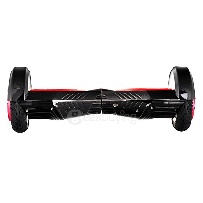 4400MAH Dual Wheels Self Balancing Scooter Electric Drifting Board with Bluetooth Speaker and LED - Black and Red
