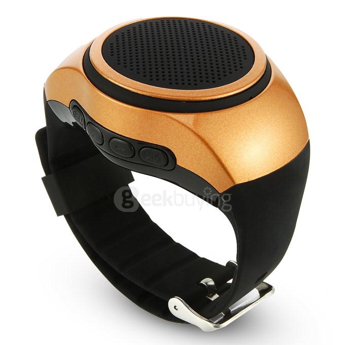 B20 Smart Wearable Bluetooth Speaker Sports Music Player Wireless Anti-lost Wristband - Gray