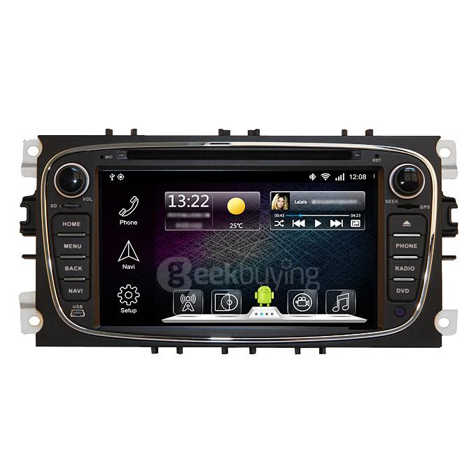 TH6080 7inch Android 4.4 1GB 16GB Car DVD Player for Ford Mondeo with Canbus GPS 3G WIFI Multi-Touch Capacitive TV - Australia Map