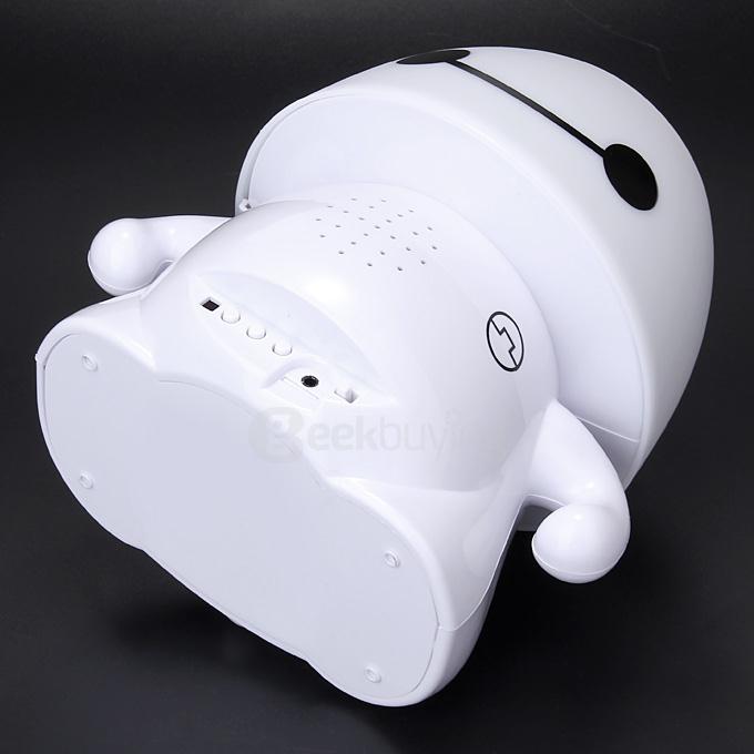 Baymax Lovely DIY Doodling Projection Lamp Battery Powered Bluetooth Speaker Projector Romantic Baymax Lamp