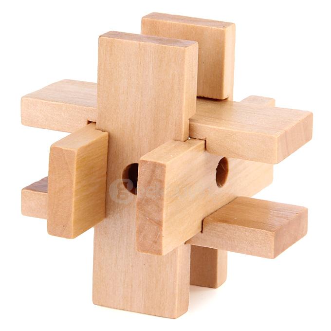 Treasure In Cage Ru Bun Lock Children Puzzle Toy Building Blocks