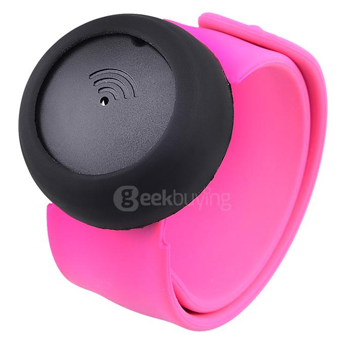 Havir HV-102 Bluetooth Smart Finder Bidirectional Children Anti-lost Alarm with Wrist Band - Rose