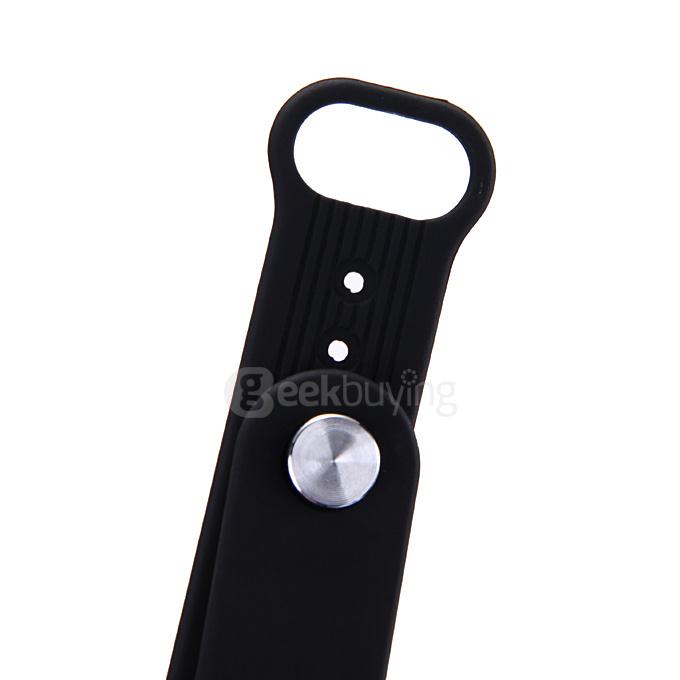SWB01 Bluetooth 4.0 Smart Sports Bracelet OLED Display Screen for Smartphone with Pedometer Sleep Monitor Alarm Fitness Tracker - Black