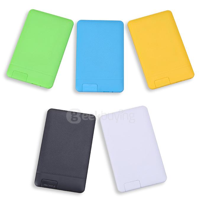 iNEW Mini1 5.3mm Ultra Thin Slim 0.96 inch MT6261D Single Core Mini Pocket Card Cell Phones Bluetooth - White