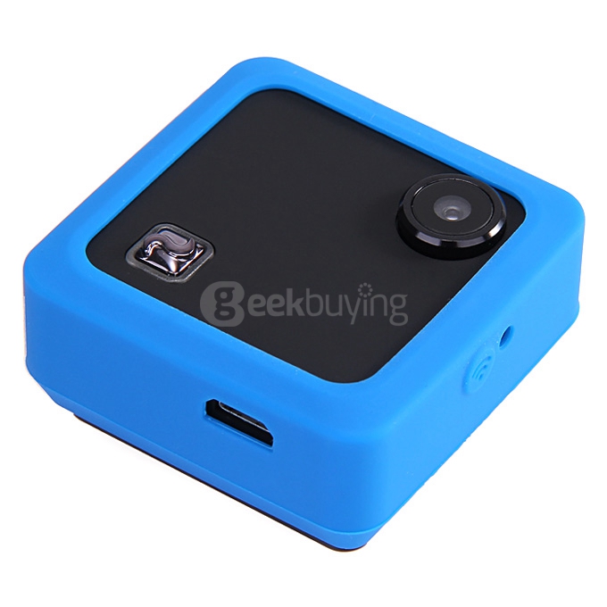Foream Compass Mini WiFi Action Camera Ambarella A7 8.0MP CMOS Image Sensor 78 Degree View Angle 750mAh Battery - Black