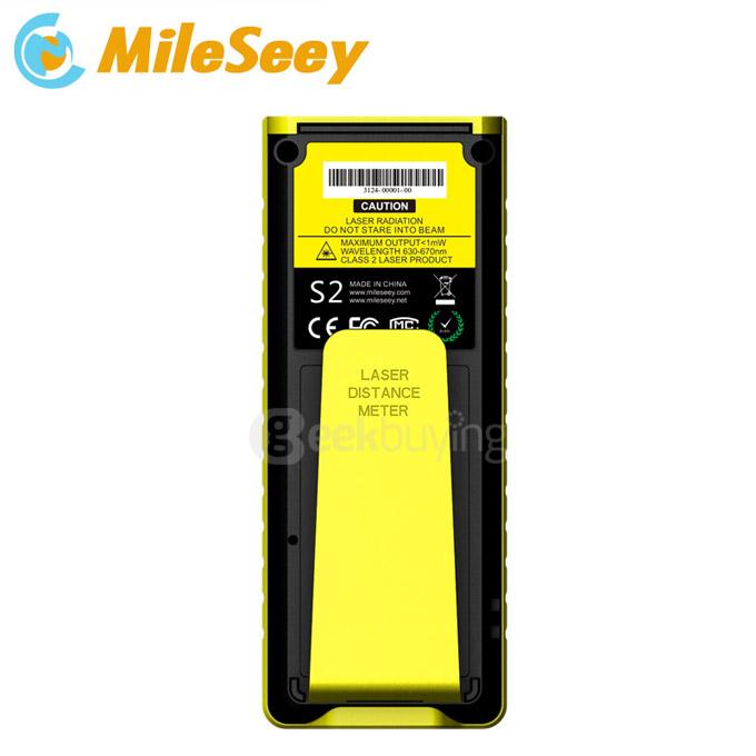 Mileseey S2 60m Handheld Rangefinder Laser Distance Meter Digital Laser Range Finder