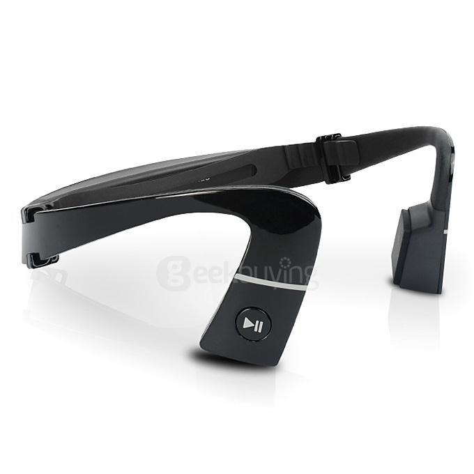 LF-18 NFC Bone Conduction Bluetooth Headset Stereo Headphone Earphone - White