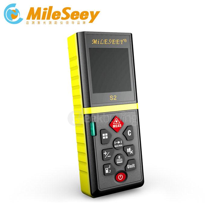 Mileseey S2 60m Handheld Rangefinder Laser Distance Meter Digital Laser Range Finder