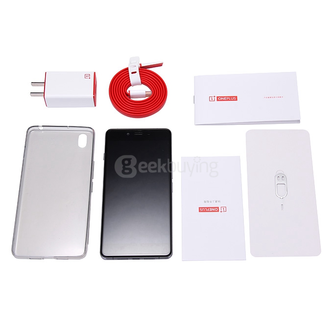 OnePlus X Onyx Standard 5.0inch FHD 1920*1080 4G LTE Android 5.1 3GB 16GB Smartphone Snapdragon 801 Quad Core 13.0MP Camera - Black