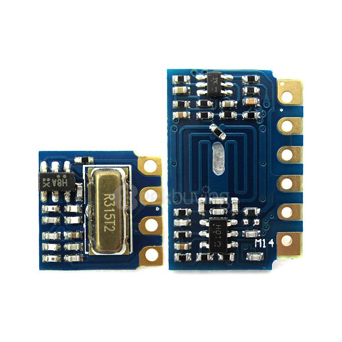 Mini RF Transmitter Receiver Module 315MHz Wireless Link Kit for Arduino