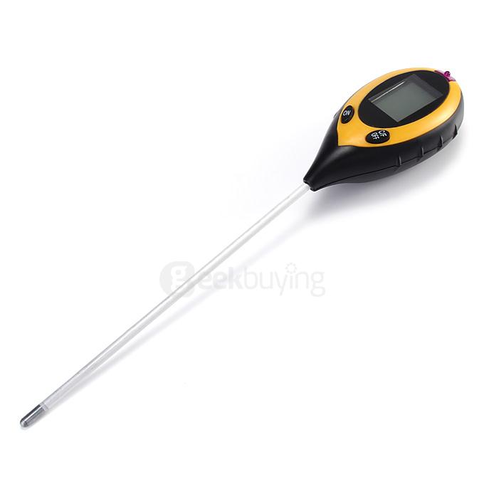 4 In 1 Electronic Soil Tester PH Humidity Temperature Analyzer